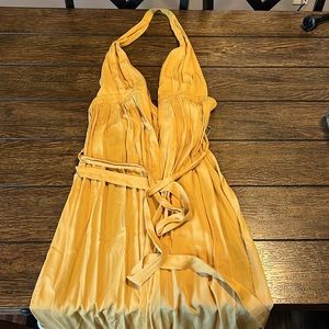 Lulus halter wrap dress